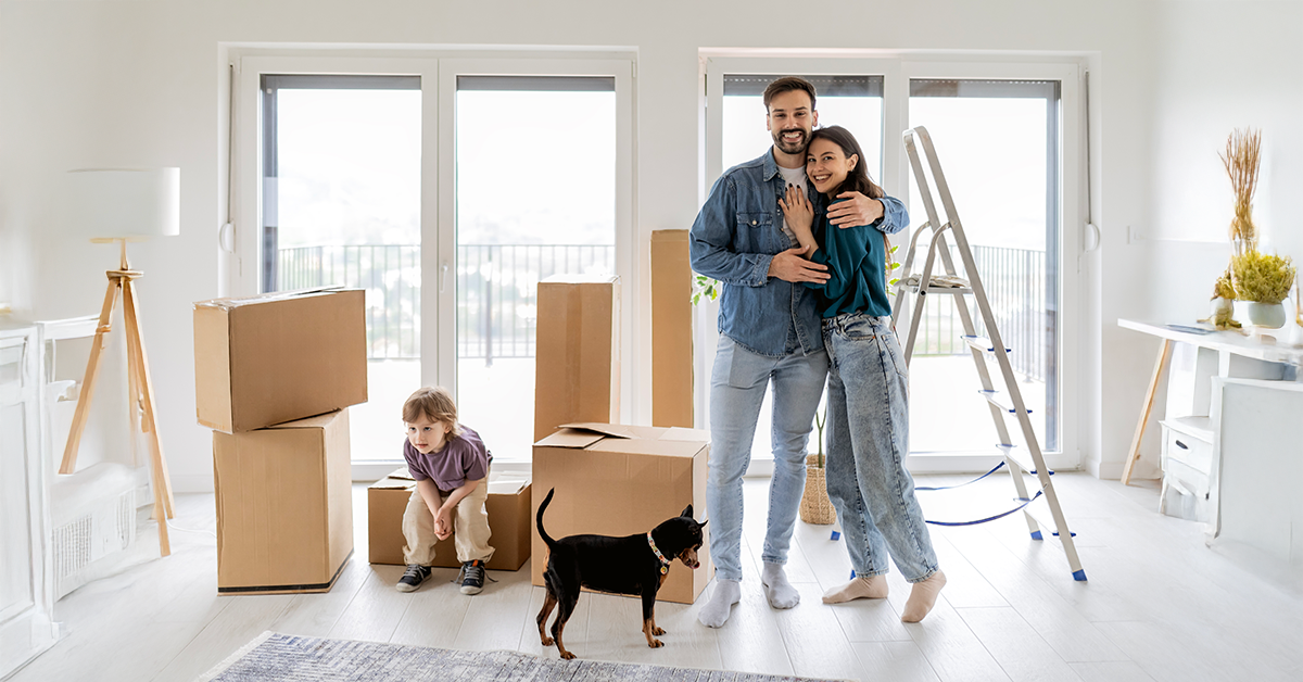 moving in to new house