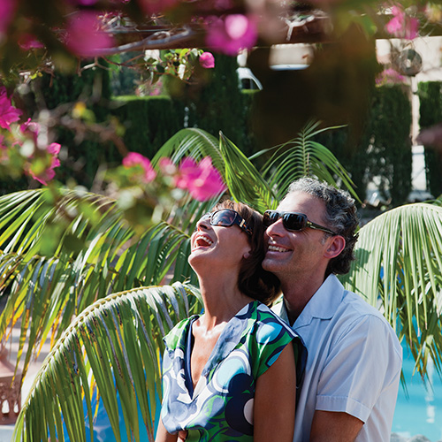 Couple Enjoy Vacation