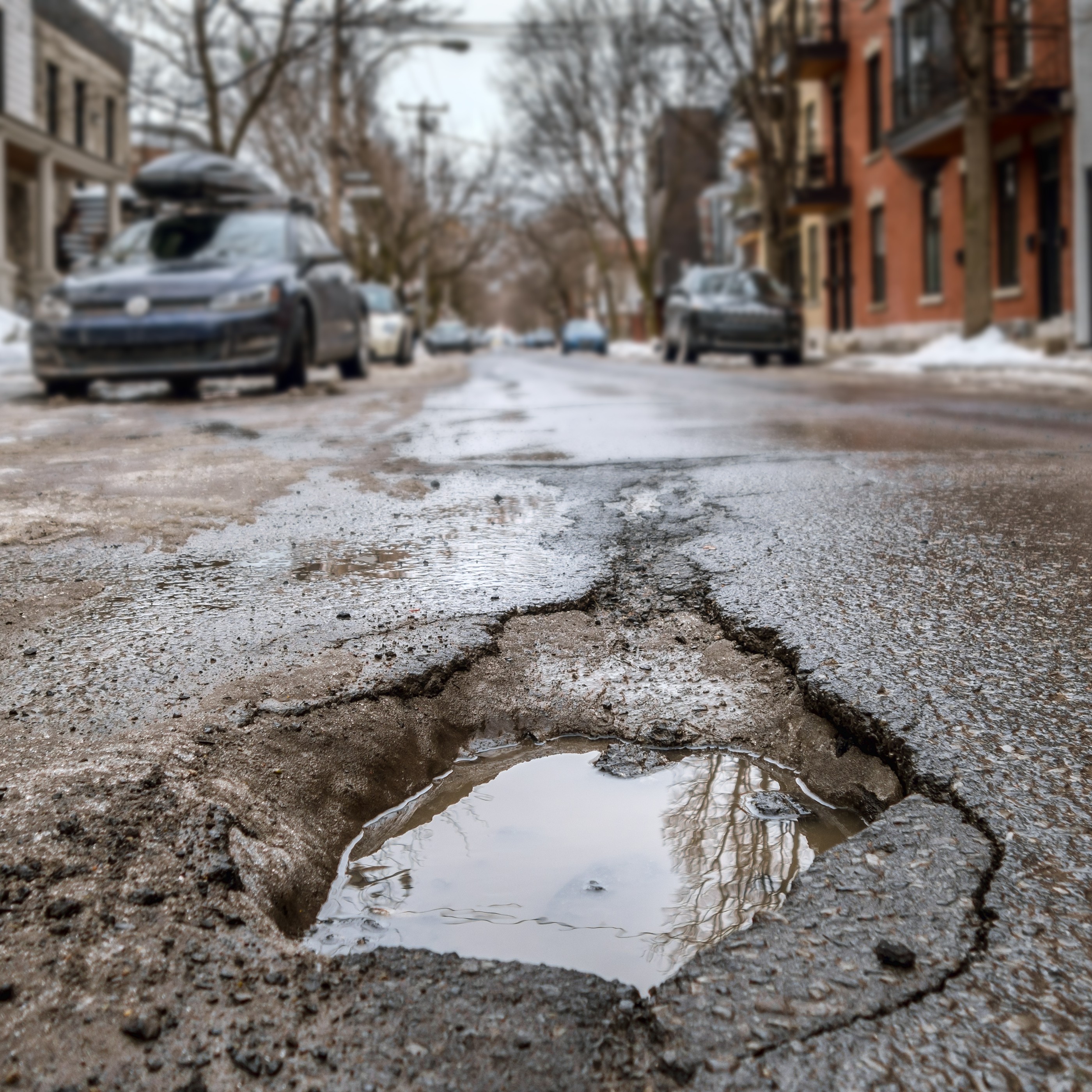 Vehicle repairs from pothole damage hurt the car and the wallet