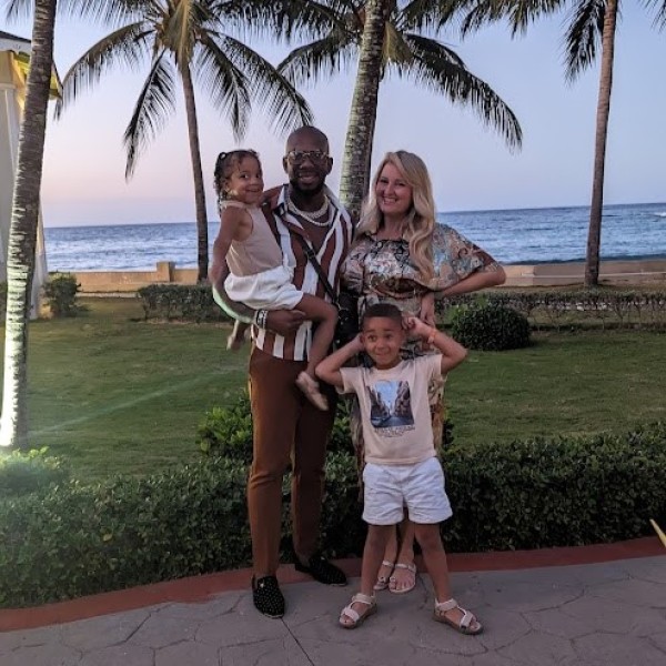 Chef Darian and Family Palm Trees