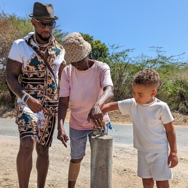 Chef Darian on Beach